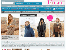 Tablet Screenshot of lanagrossa-store.de